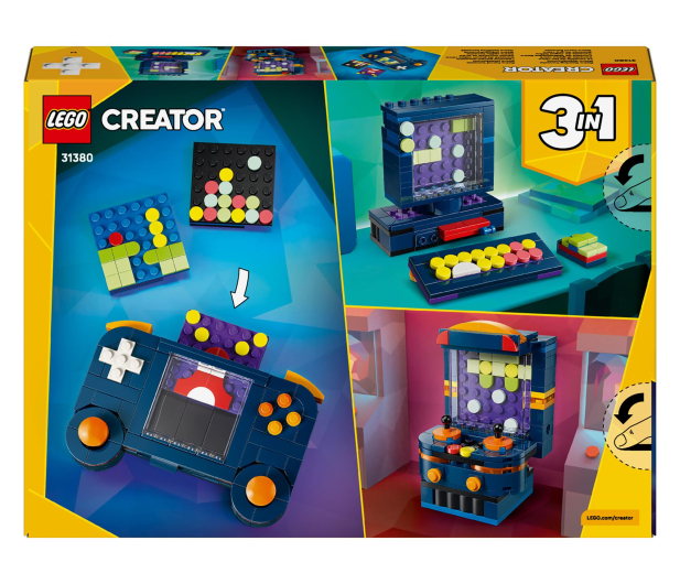 LEGO CREATOR 31380 Konsola do gry retro - 1473428 - zdjęcie 9